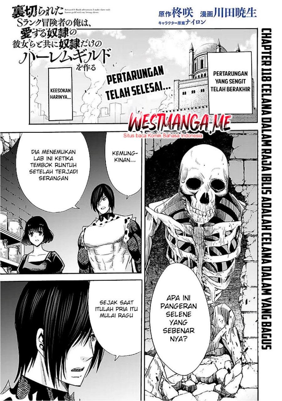 Baca Manga Uragirareta S Rank Boukensha no Ore wa, Aisuru Dorei no Kanojora to Tomoni Dorei dake no Harem Guild o Tsukuru Chapter 118 Gambar 2