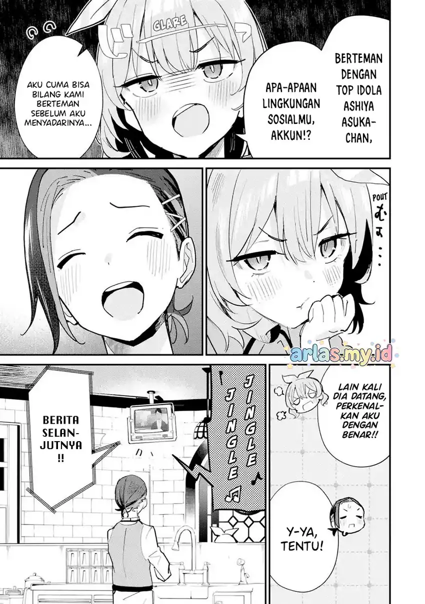 Urakata de Support Shiteta Geinou Ikka wo Tsuihousareta Boku wa, Futsuu no Seishun wo Ouka Shitai. Chapter 17 Gambar 6