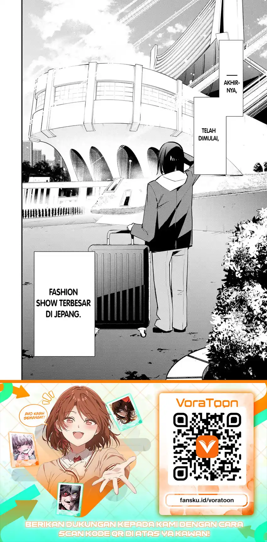 Urakata de Support Shiteta Geinou Ikka wo Tsuihousareta Boku wa, Futsuu no Seishun wo Ouka Shitai. Chapter 27 Gambar 25