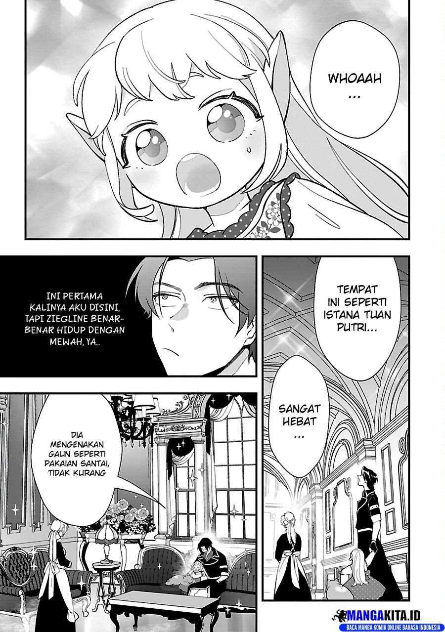 Urenokori no Dorei Elf wo Hirotta no de, Musume ni suru Koto ni shita Chapter 13.1 Gambar 4