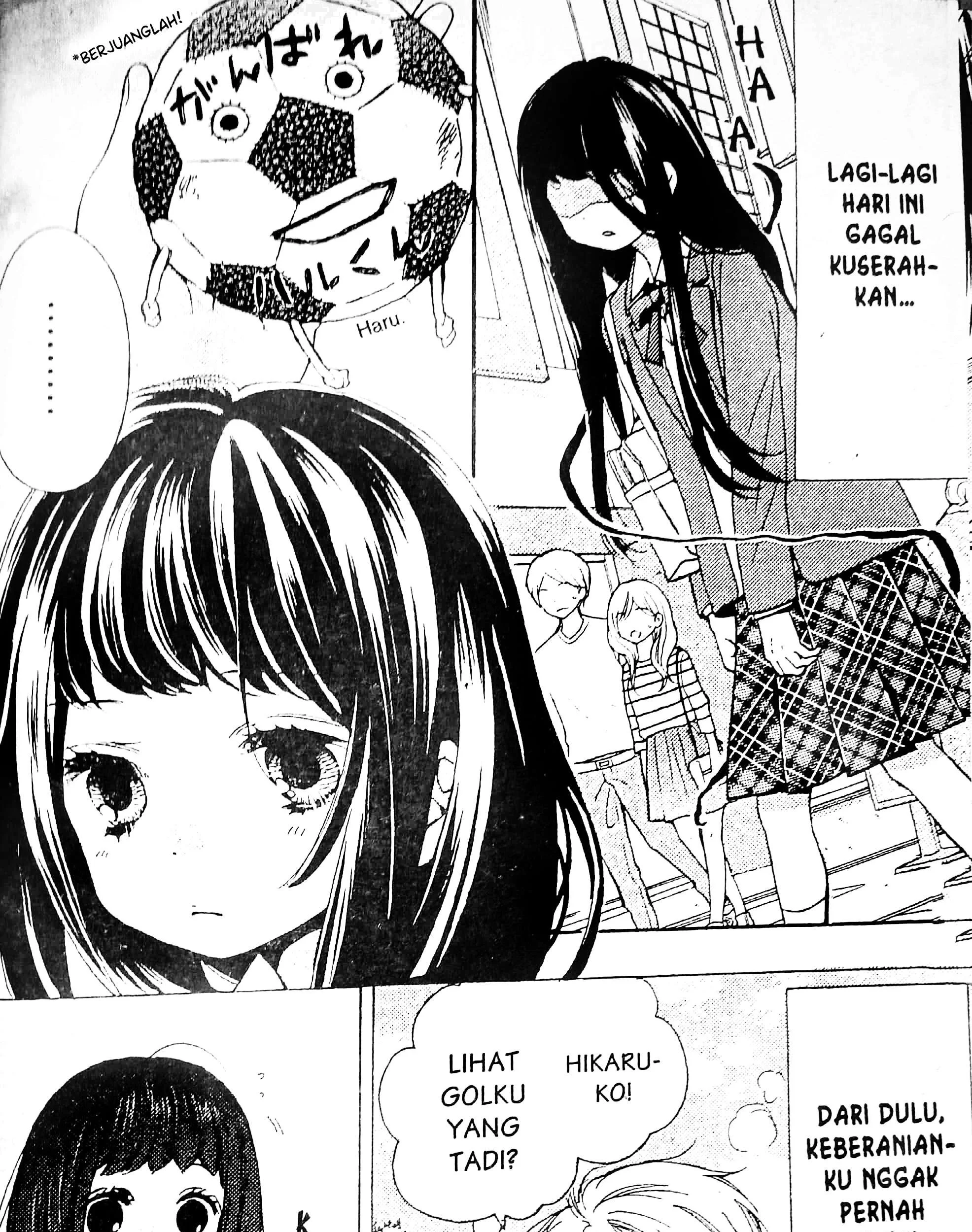 Ushiro no Hikaruko-chan Chapter 1.1 Gambar 15