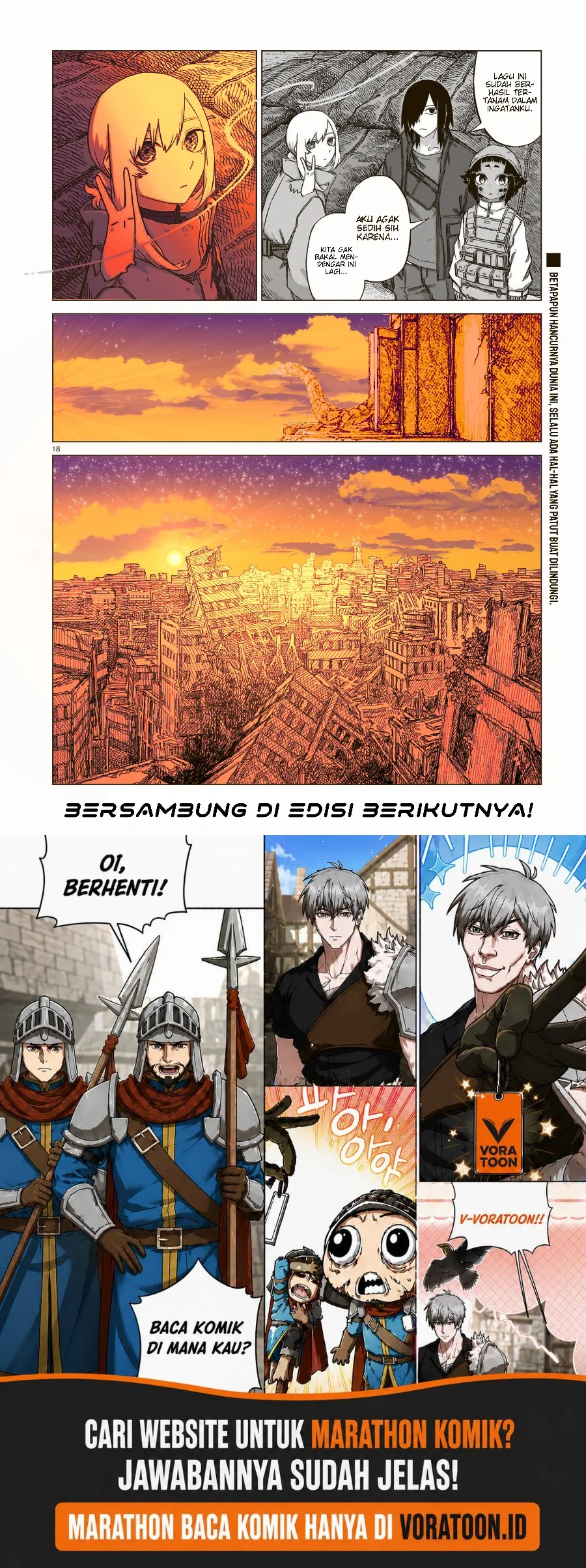 Usuzumi no Hate Chapter 17 Gambar 18