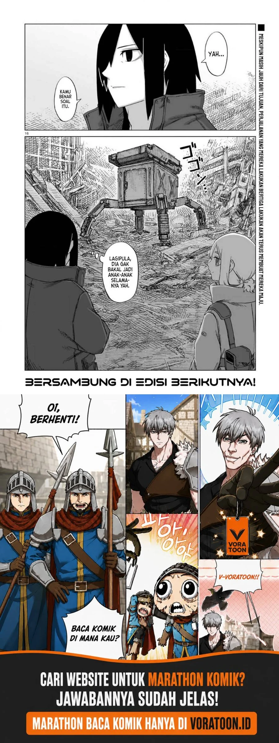 Usuzumi no Hate Chapter 20 Gambar 16