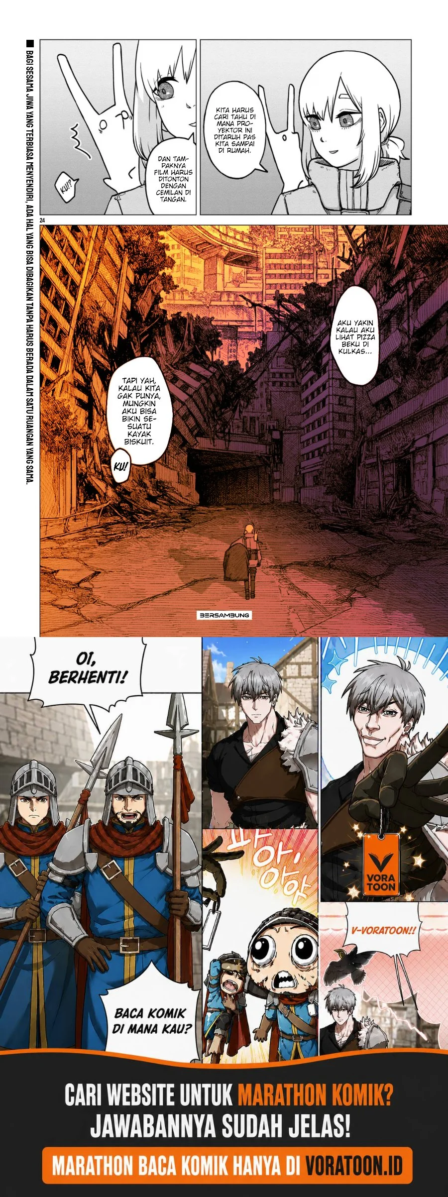 Usuzumi no Hate Chapter 3 Gambar 25