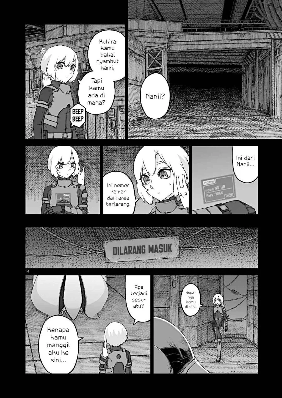 Usuzumi no Hate Chapter 35 Gambar 14