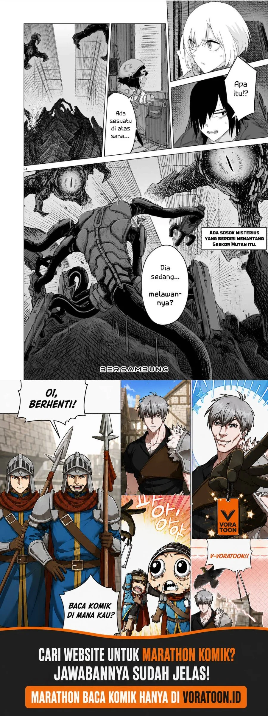 Usuzumi no Hate Chapter 41 Gambar 24