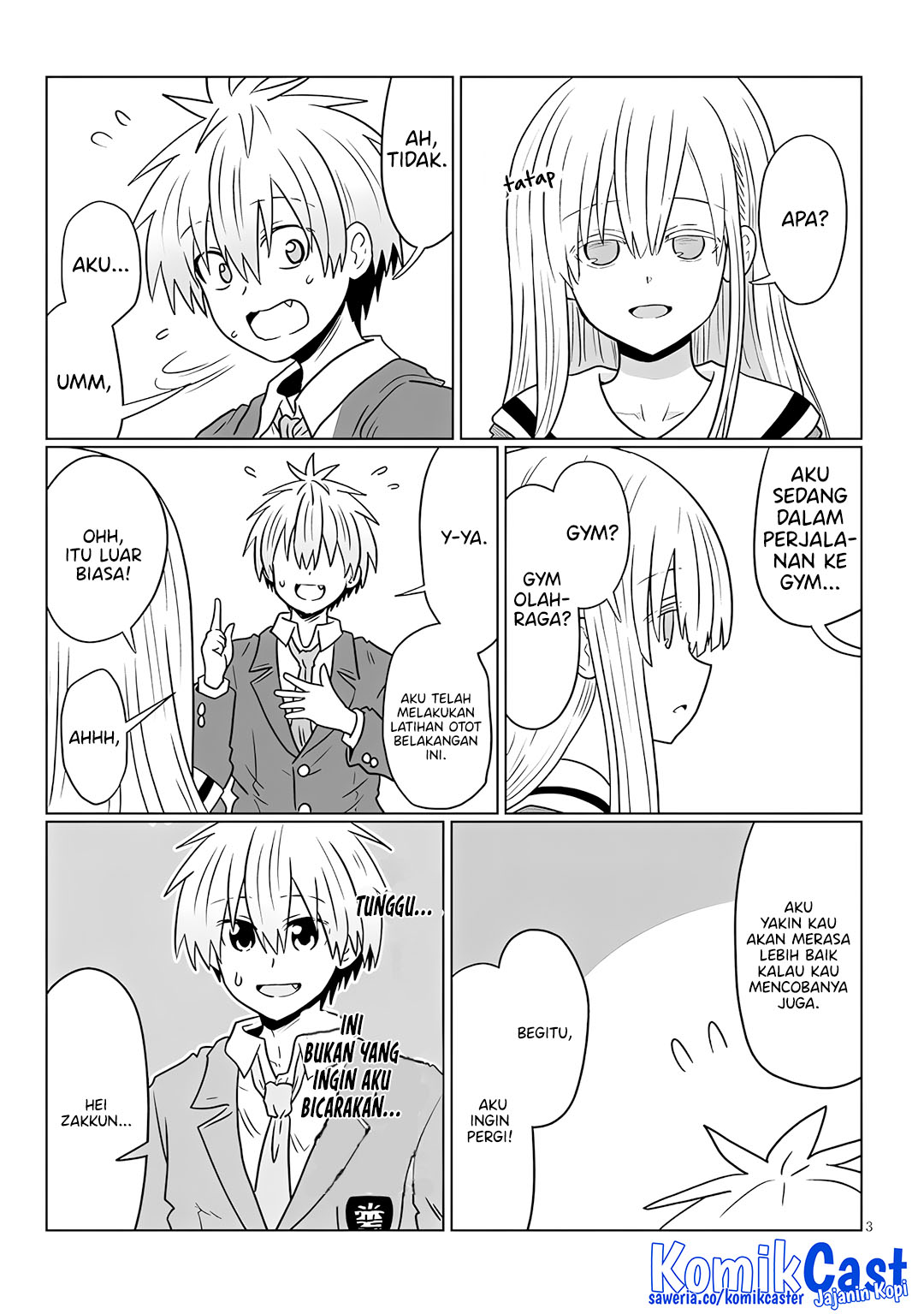 Uzaki-chan wa Asobitai! Chapter 122 Gambar 3