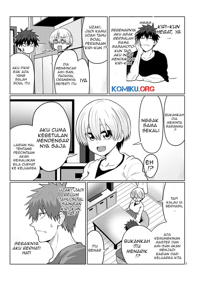 Uzaki-chan wa Asobitai! Chapter 125 Gambar 4