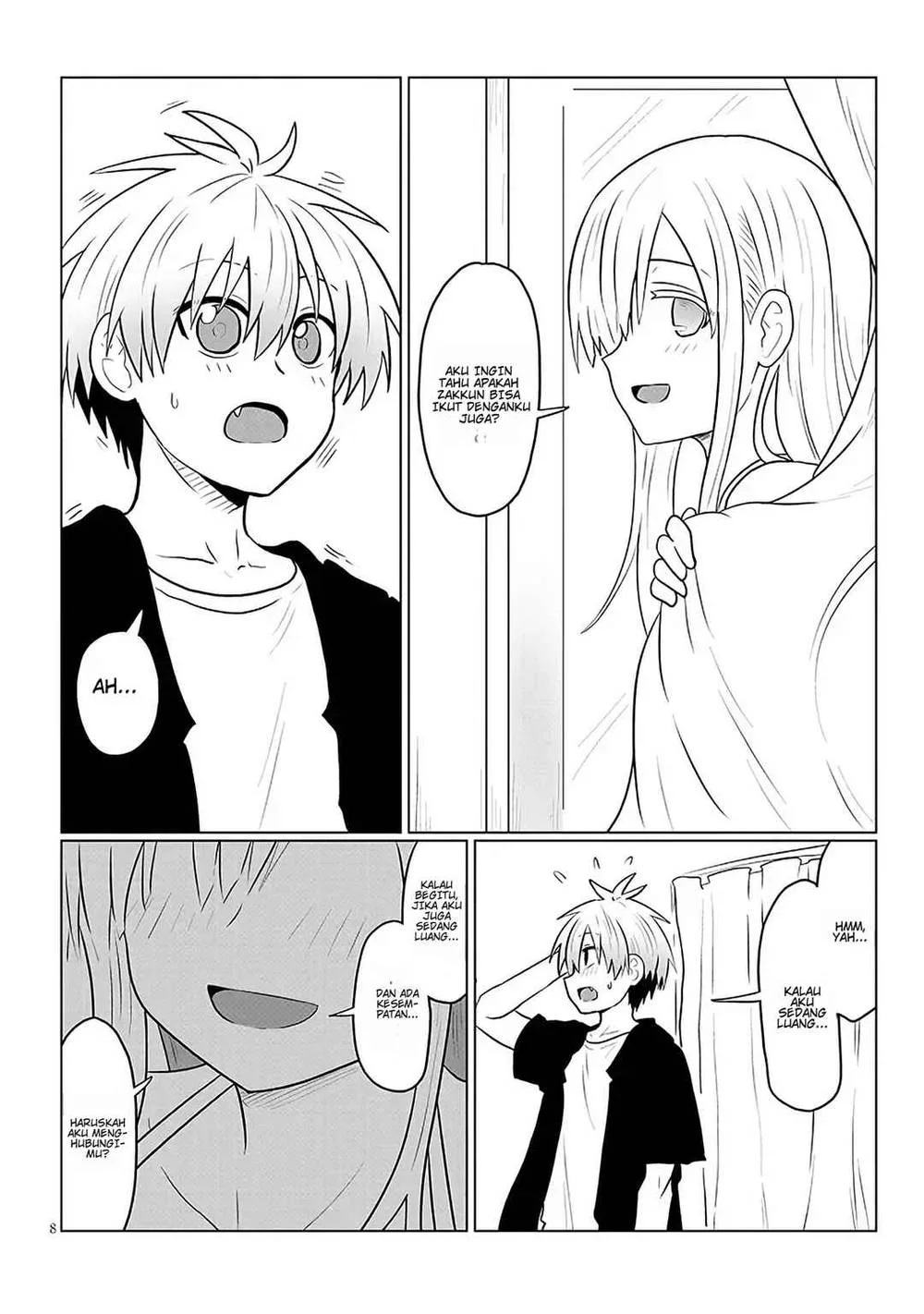 Uzaki-chan wa Asobitai! Chapter 131 Gambar 8