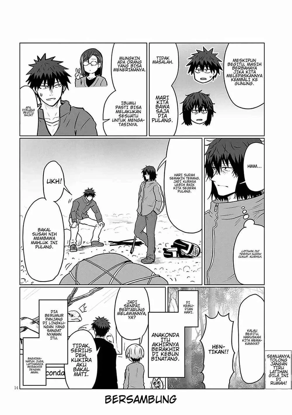 Uzaki-chan wa Asobitai! Chapter 132 Gambar 14