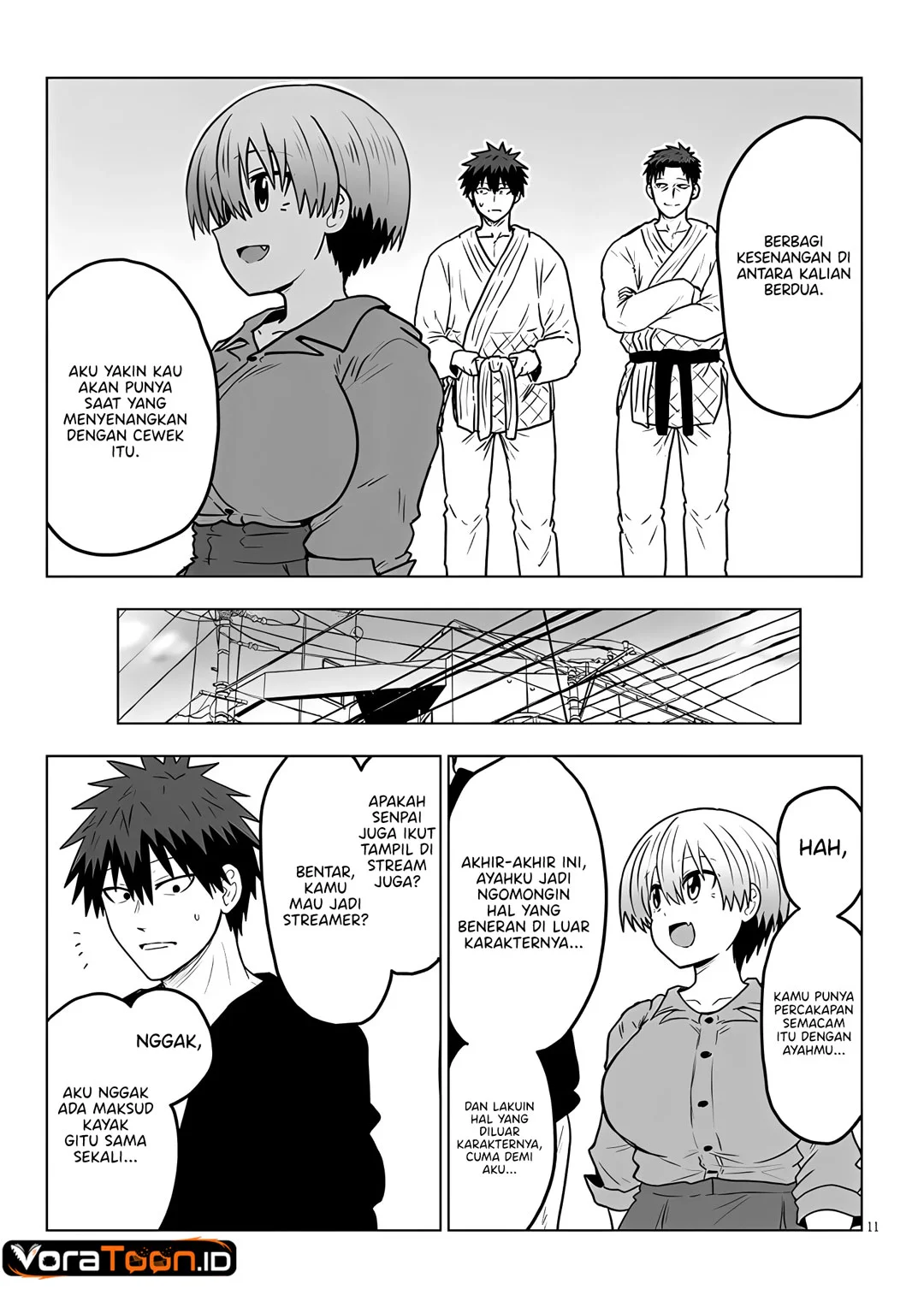 Uzaki-chan wa Asobitai! Chapter 141 Gambar 12
