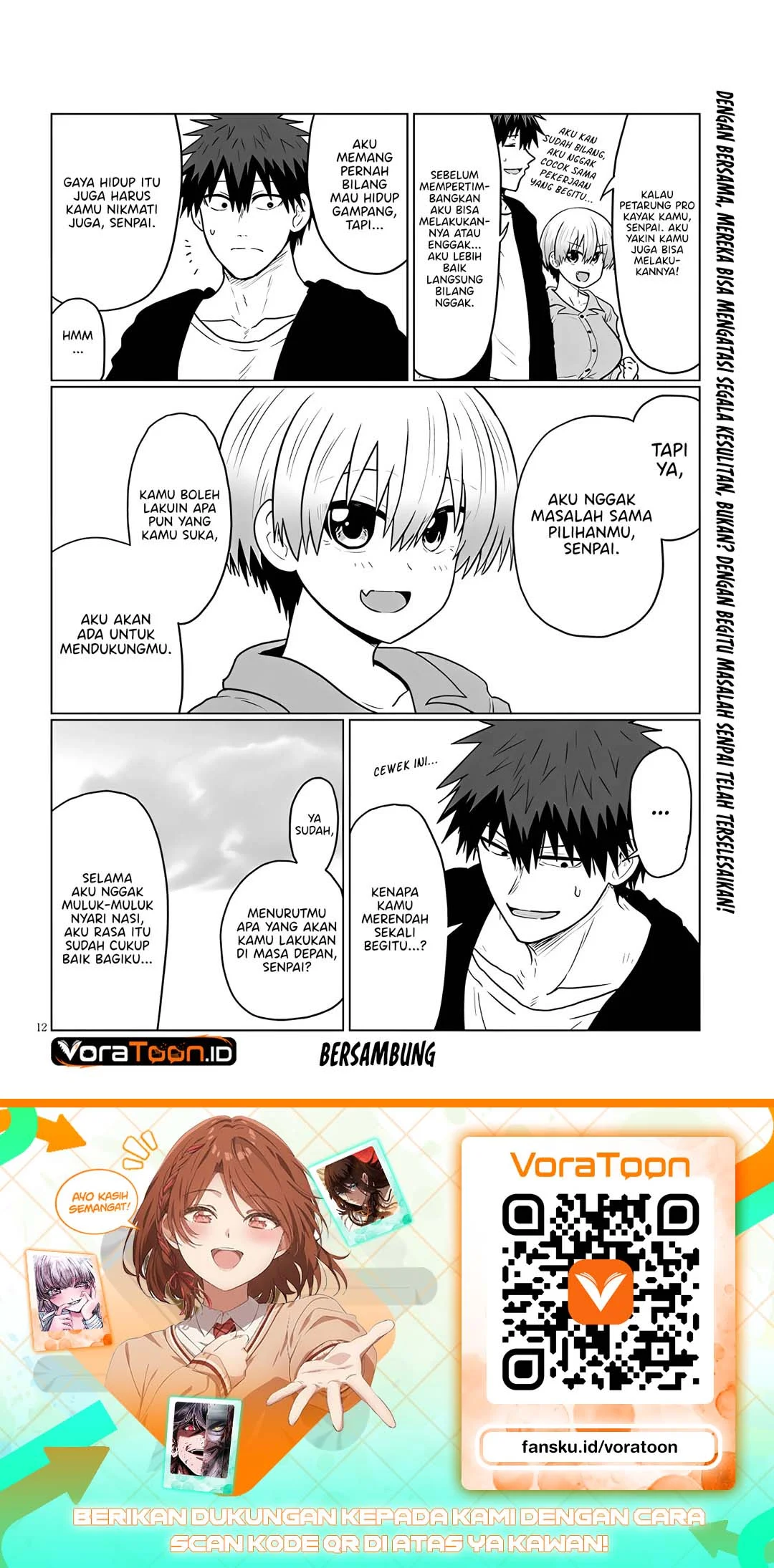 Uzaki-chan wa Asobitai! Chapter 141 Gambar 13