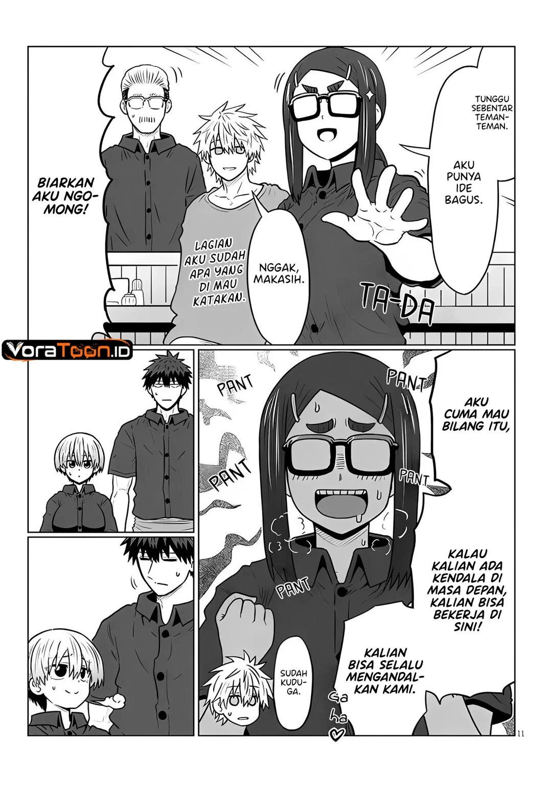 Uzaki-chan wa Asobitai! Chapter 142 Gambar 12
