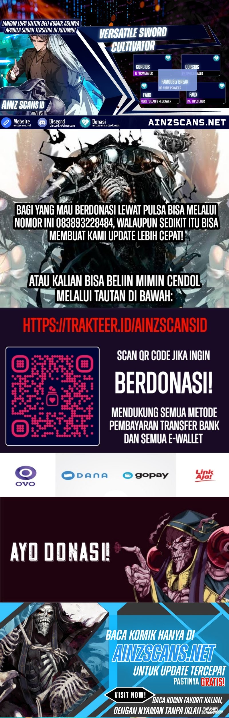 Baca Komik Versatile Sword Cultivator Chapter 18 Gambar 1