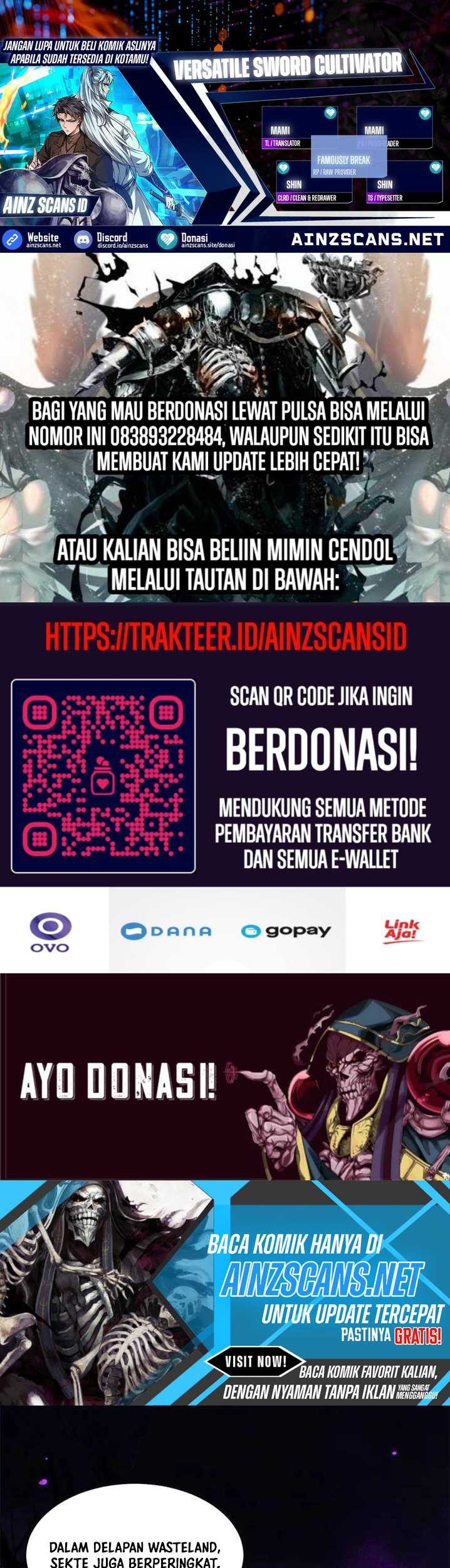 Baca Komik Versatile Sword Cultivator Chapter 33 Gambar 1
