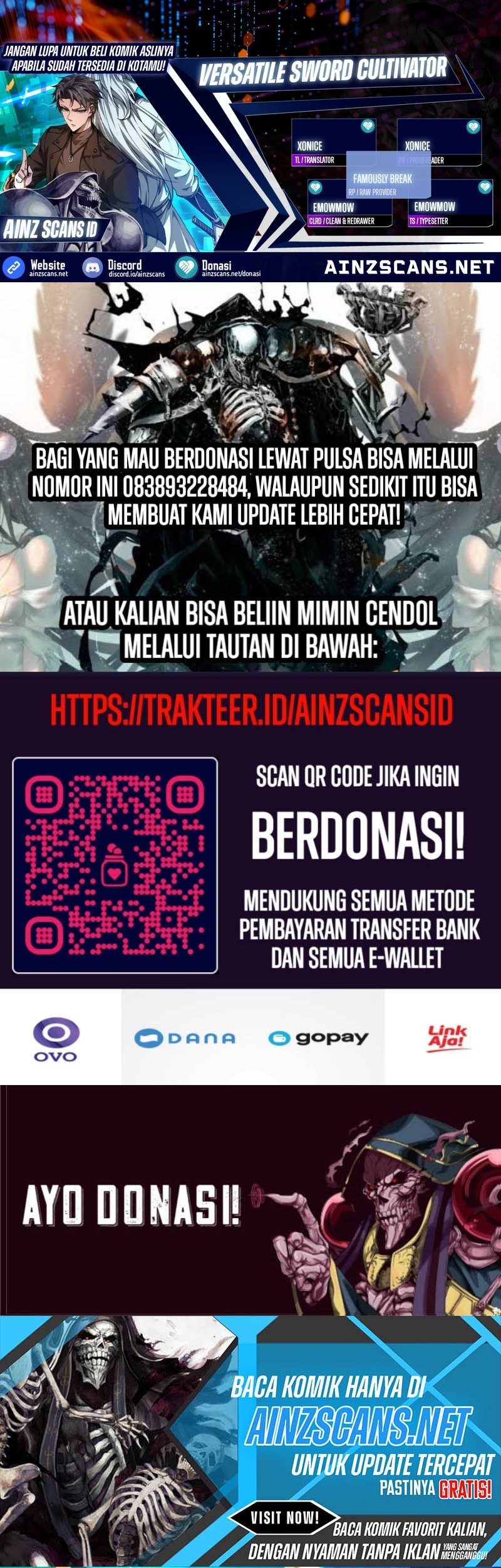 Baca Komik Versatile Sword Cultivator Chapter 6 Gambar 1