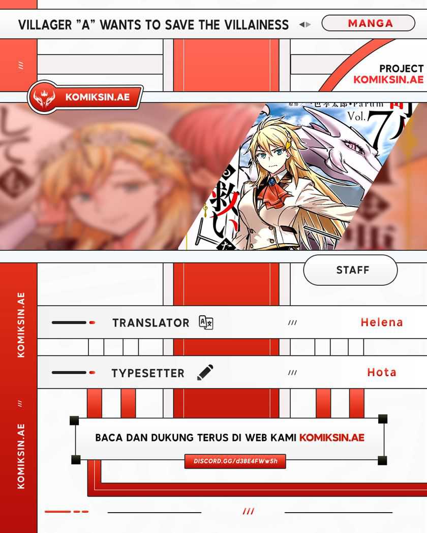 Baca Komik Villager A Wants to Save the Villainess no Matter What! Chapter 37.2 Gambar 1