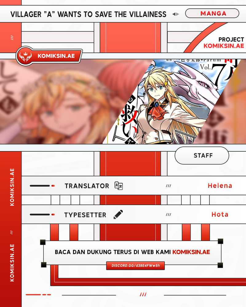 Baca Komik Villager A Wants to Save the Villainess no Matter What! Chapter 38.1 Gambar 1
