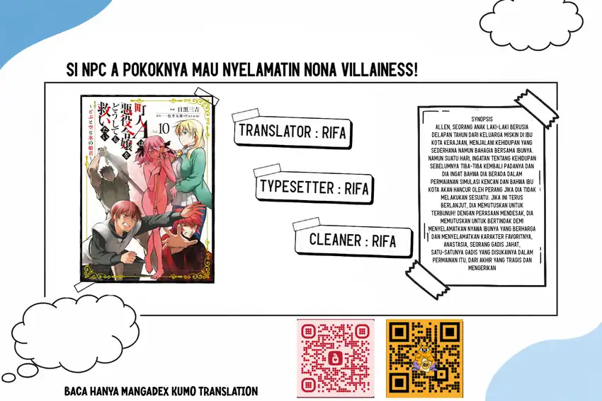 Villager A Wants to Save the Villainess no Matter What! Chapter 51.2 halaman 2