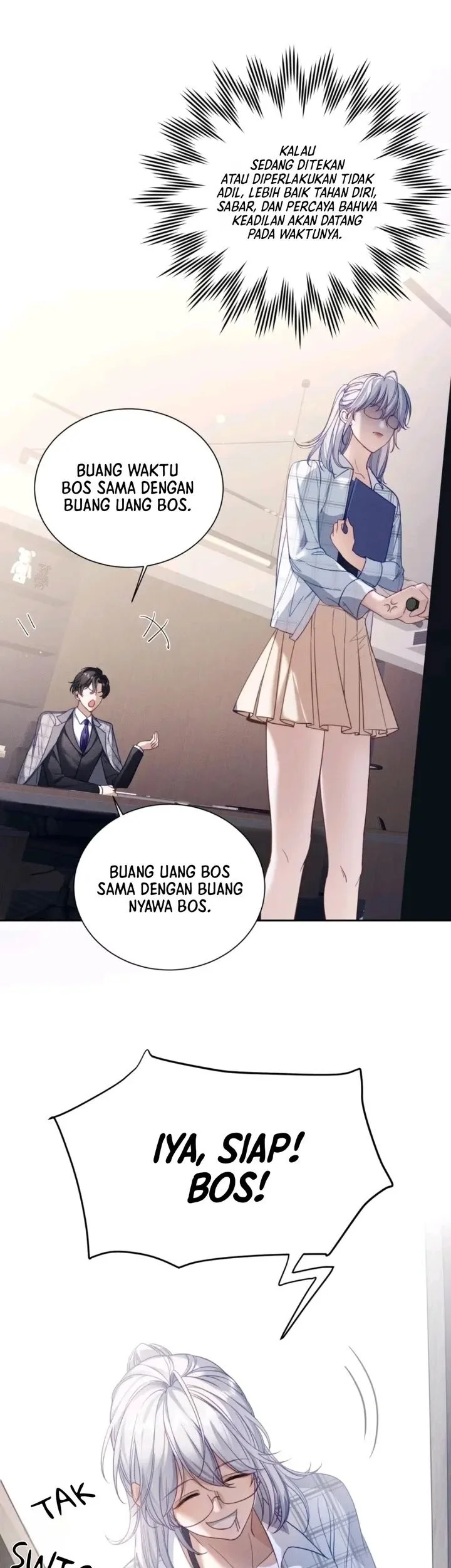 Villain at Work! Is Crushing the Boss My KPI? Chapter 1 Gambar 21
