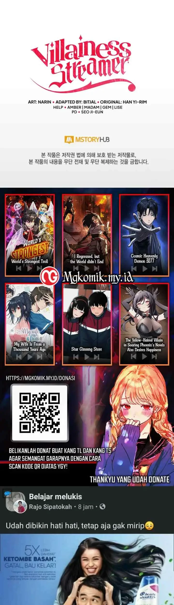 Villainess Streamer Chapter 46 Gambar 61