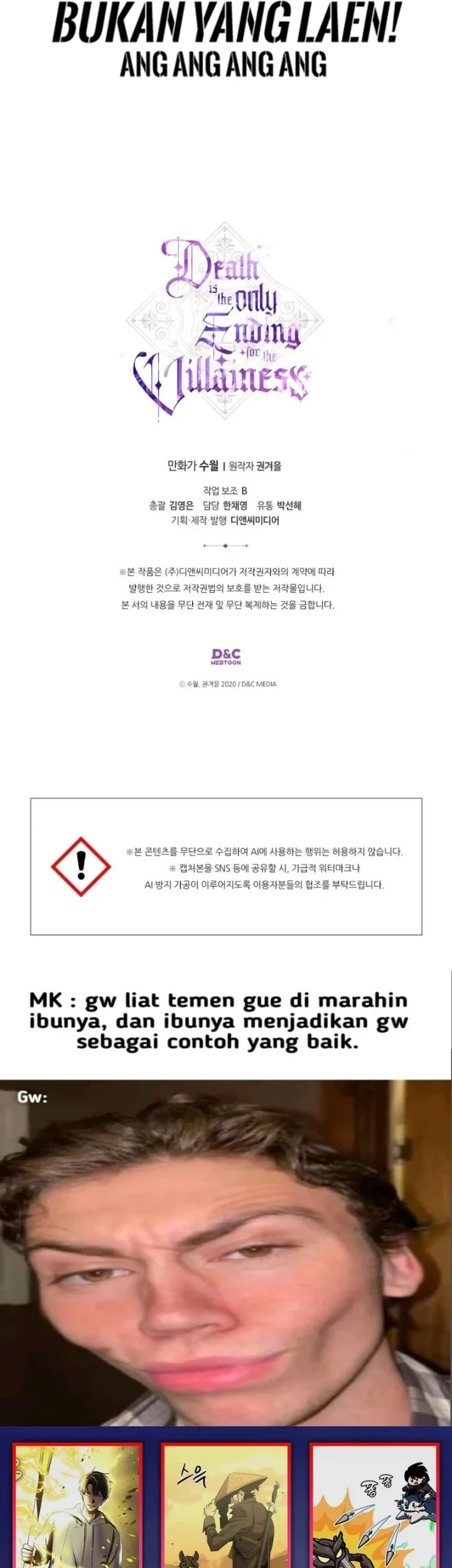 Villains Are Destined to Die Chapter 186 Gambar 57