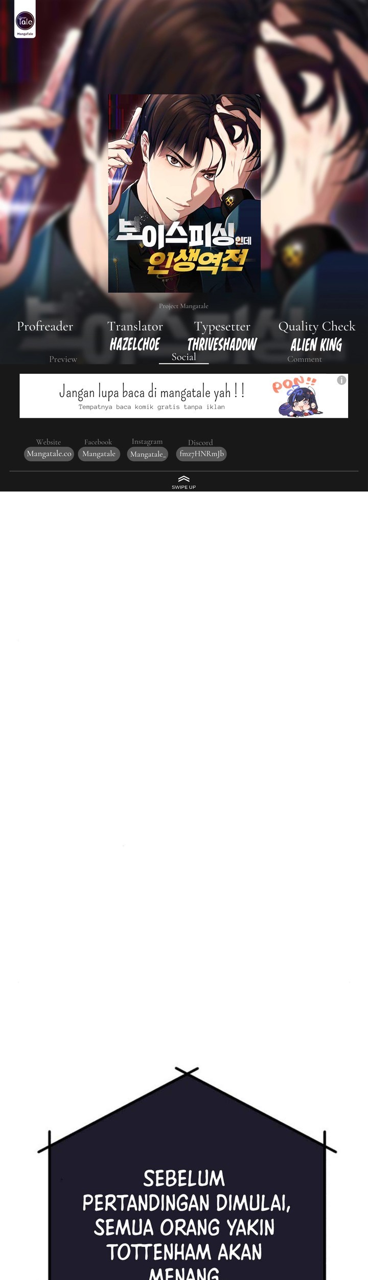 Baca Komik Voice Phishing Turns Your Life Around Chapter 3 Gambar 1