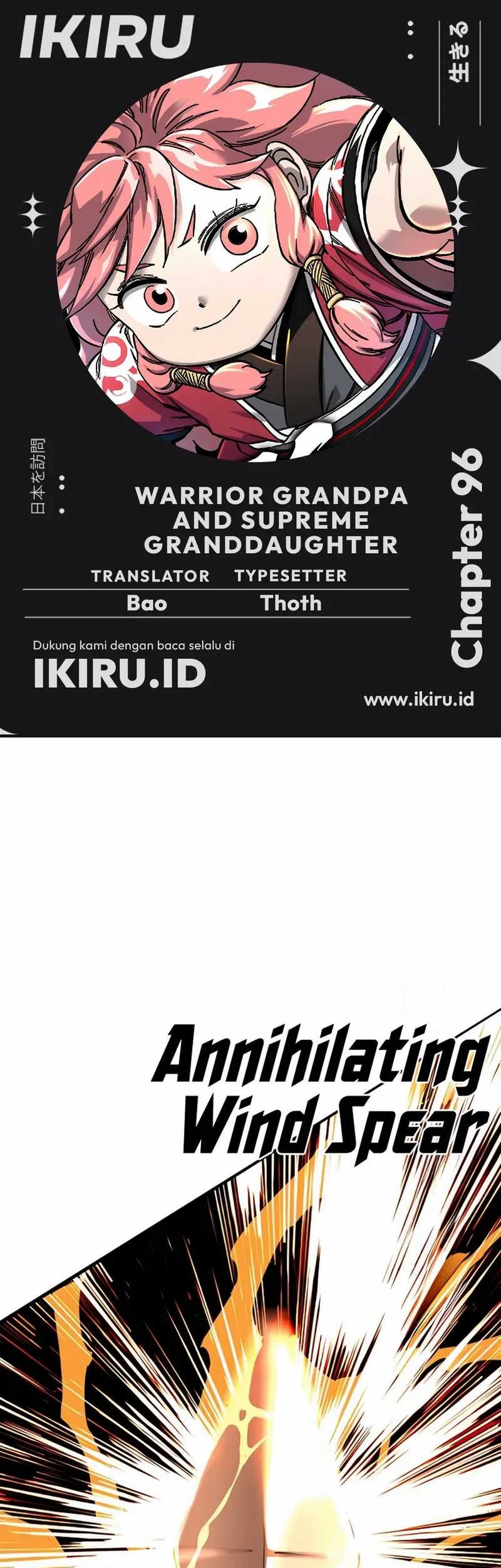 Baca Komik Warrior Grandpa and Supreme Granddaughter Chapter 96 Gambar 1