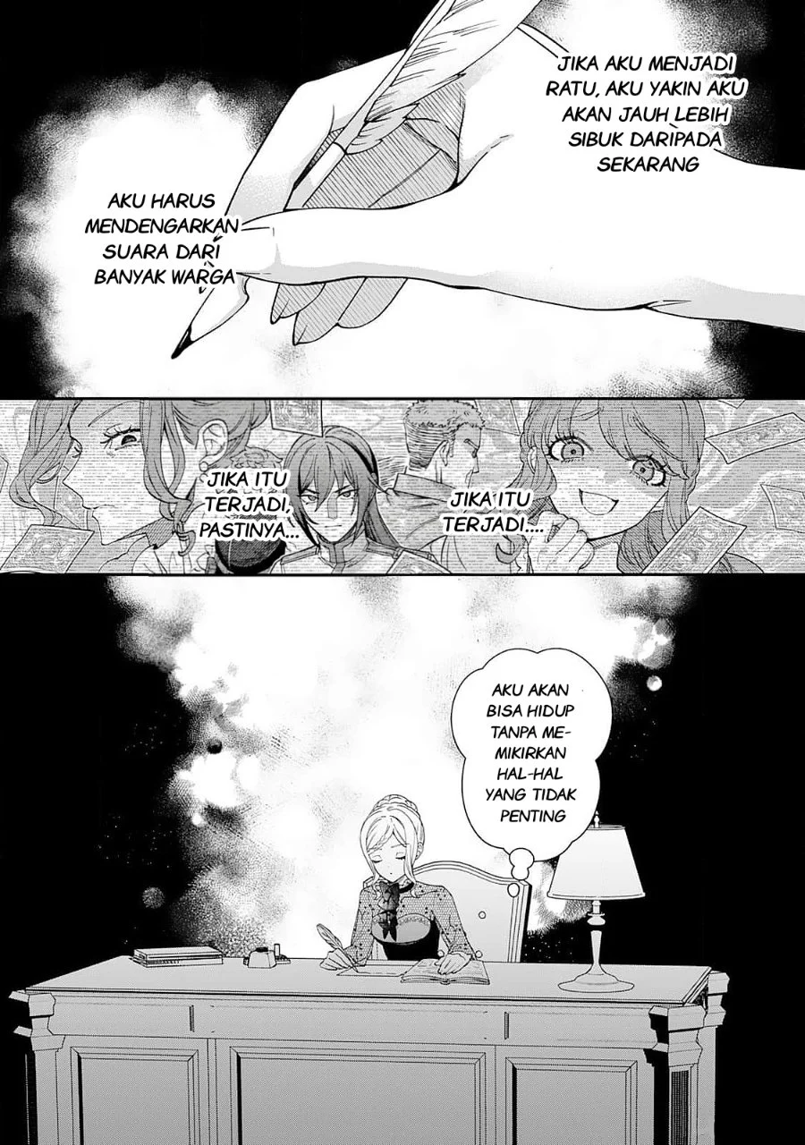 Watashi ga Shinde Manzoku desu ka?: Utomareta Reijou no Shi to, Nokosareta Hitobito no Hametsu ni tsuite Chapter 5.5 Gambar 14