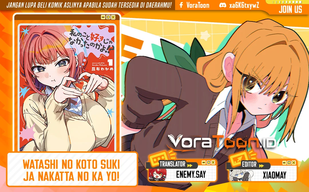 Komik Watashi no Koto Suki ja Nakatta no ka yo!? Chapter 25 gambar 1