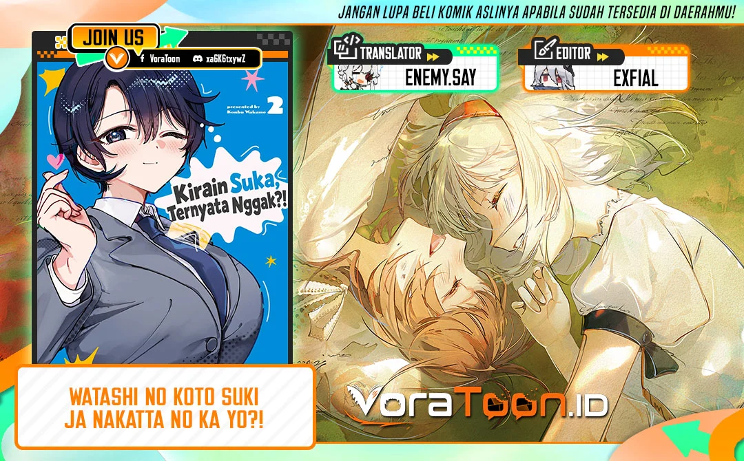 Komik Watashi no Koto Suki ja Nakatta no ka yo!? Chapter 34 gambar 1