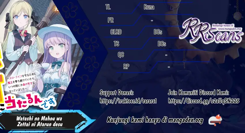 Komik Watashi no Mahou wa Zettai ni Atarun desu Chapter 3 gambar 1