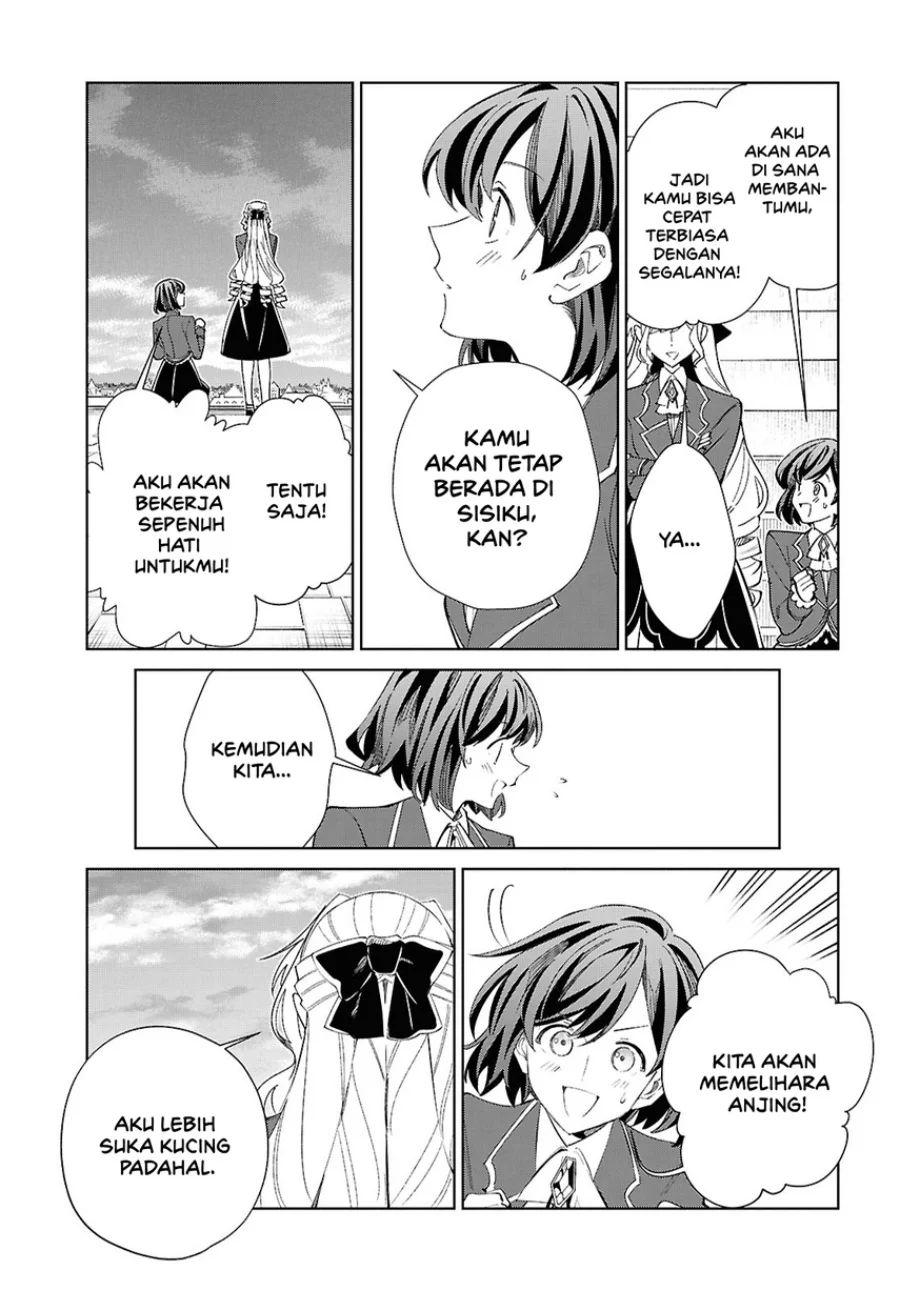 Watashi no Oshi wa Akuyaku Reijou. Chapter 58 Gambar 21