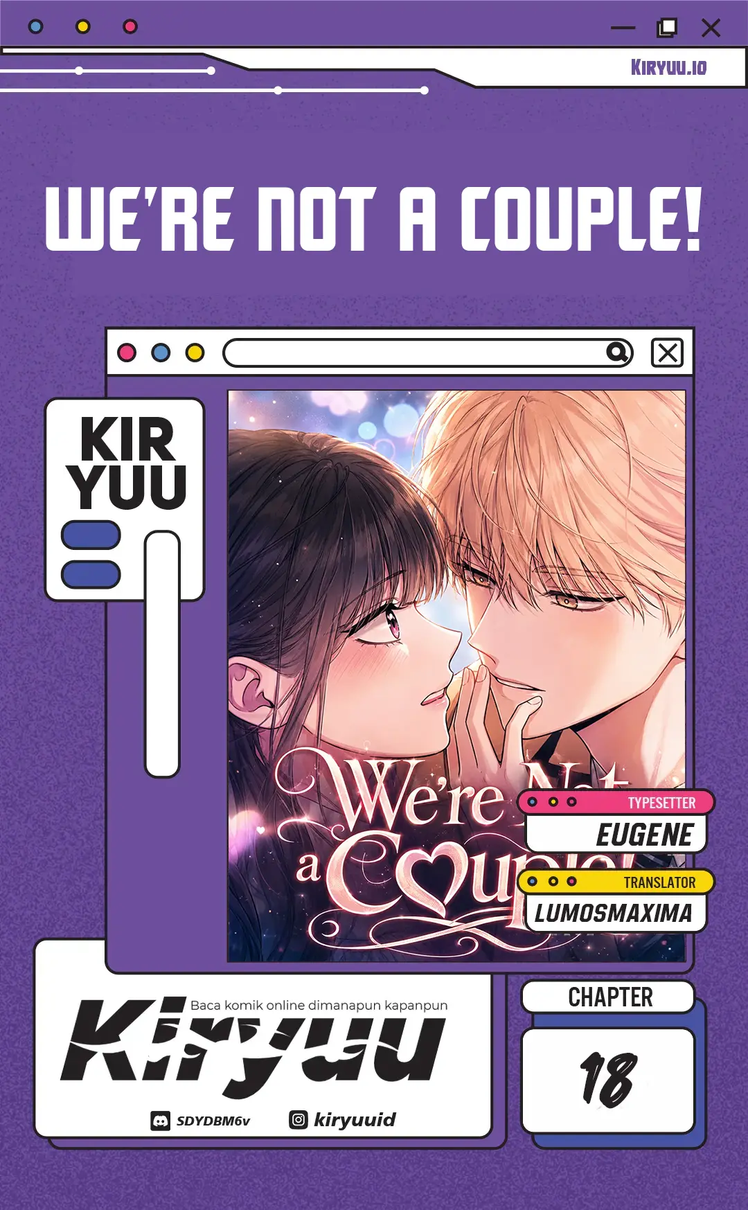 Komik We're Not a Couple! Chapter 18 gambar 1