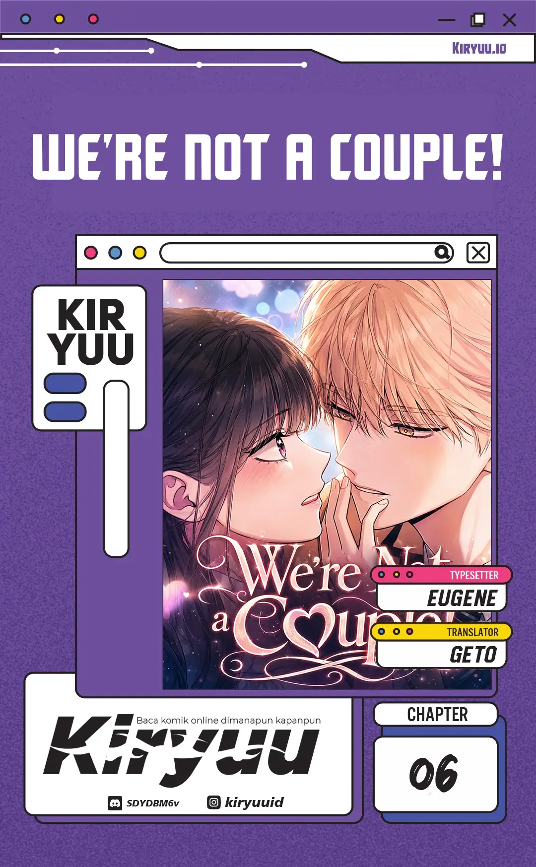 Komik We're Not a Couple! Chapter 6 gambar 1
