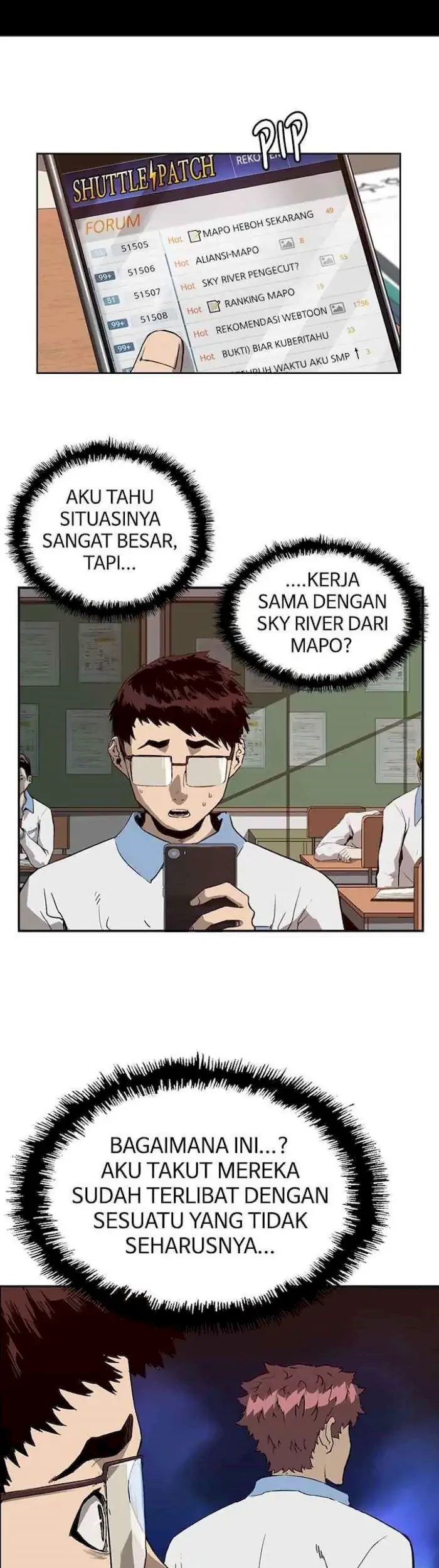 Manhwa Weak Hero Chapter 179 gambar nomor 2