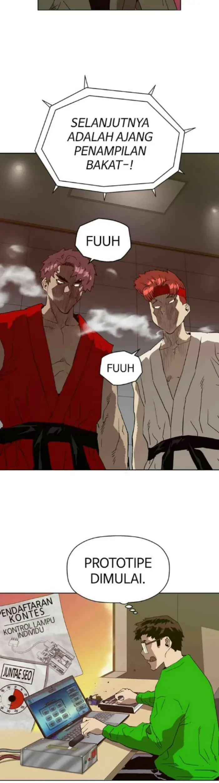 Weak Hero Chapter 217.1 Gambar 28