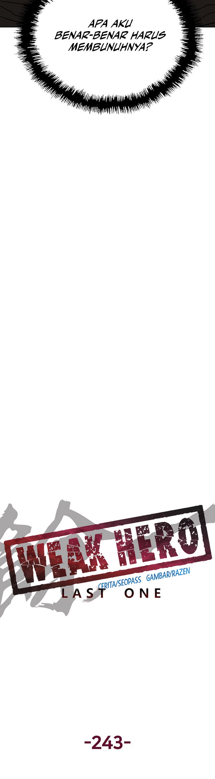 Weak Hero Chapter 243 Gambar 4