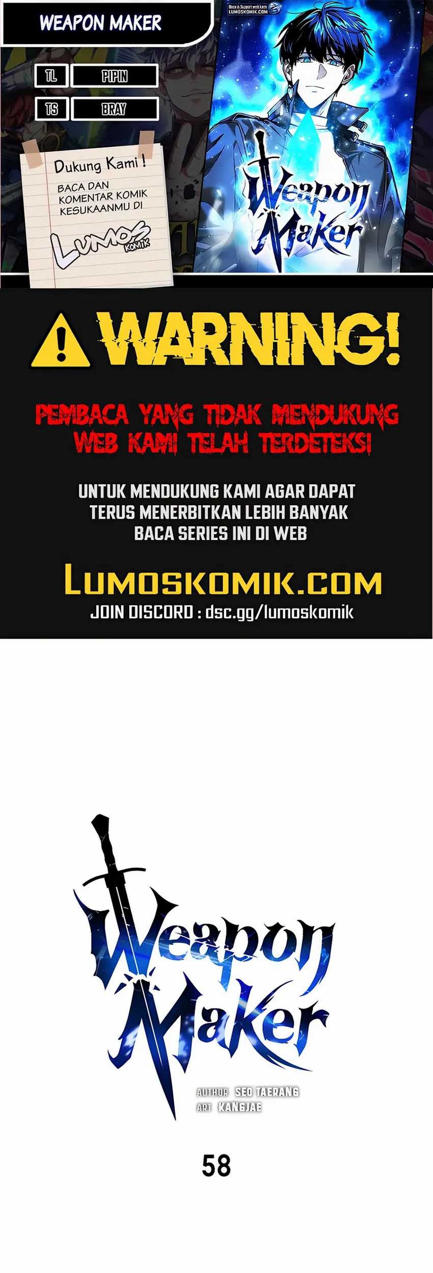 Komik Weapon Maker Chapter 58 gambar nomor 1