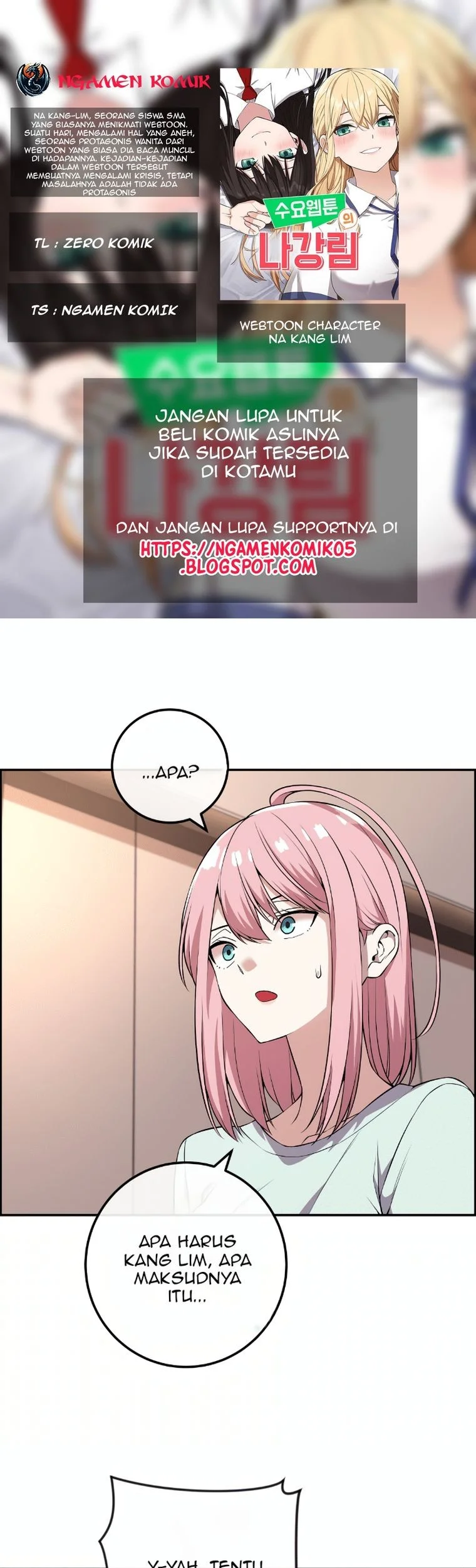 Komik Webtoon Character Na Kang Lim Chapter 111 gambar nomor 1