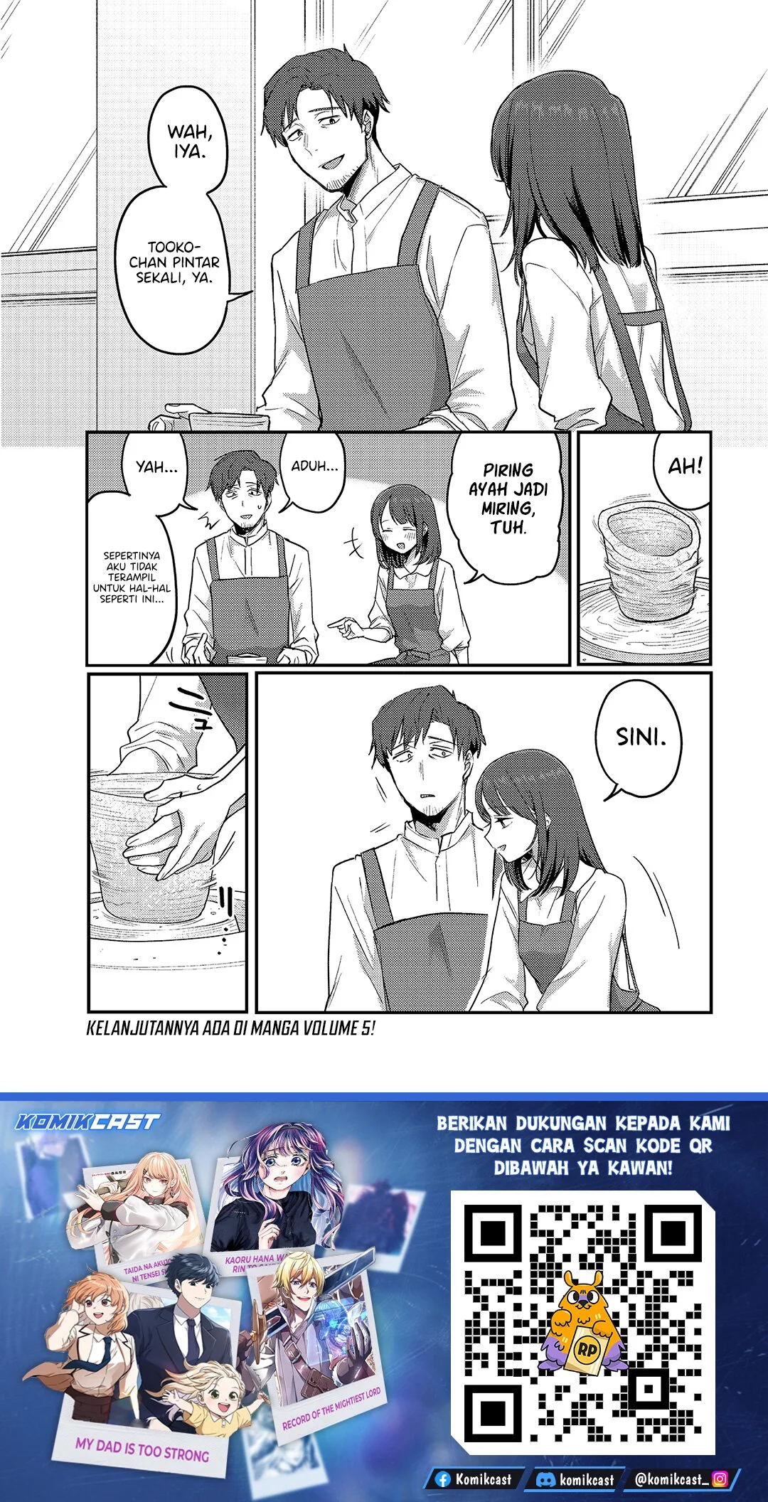 Welcome Home, Papa Chapter 33.5 Gambar 3