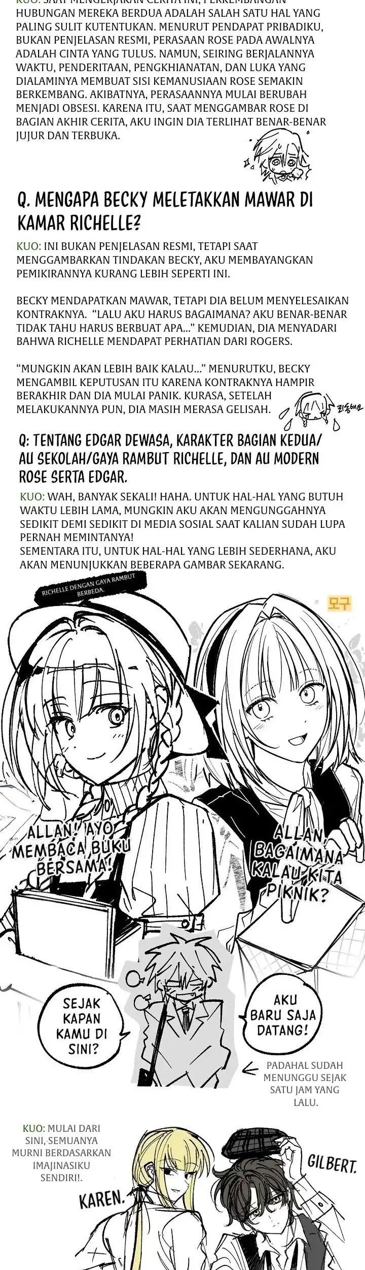 Welcome to the Rose Mansion Chapter 68 Gambar 38