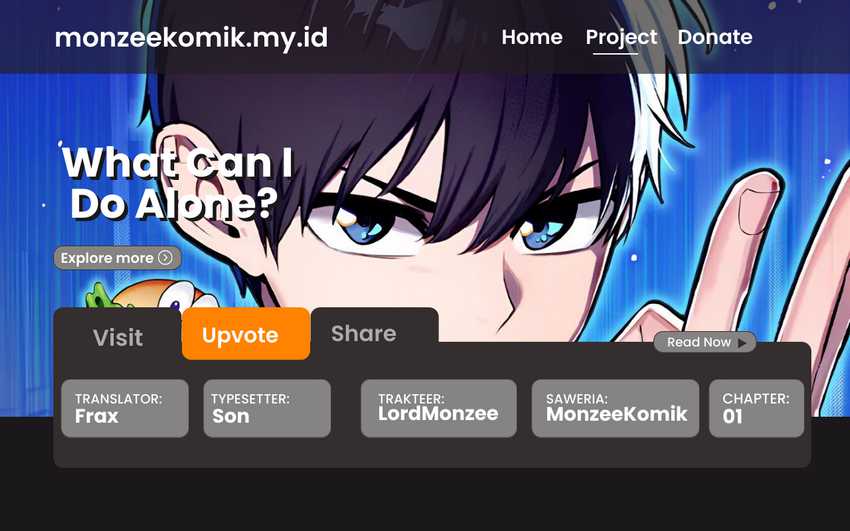 Baca Komik What Can I Do Alone? Chapter 1 Gambar 1