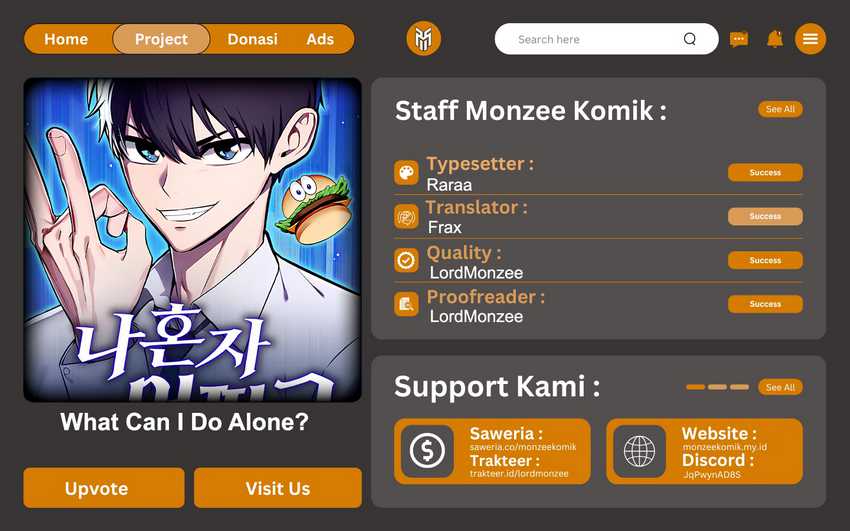Baca Komik What Can I Do Alone? Chapter 3 Gambar 1