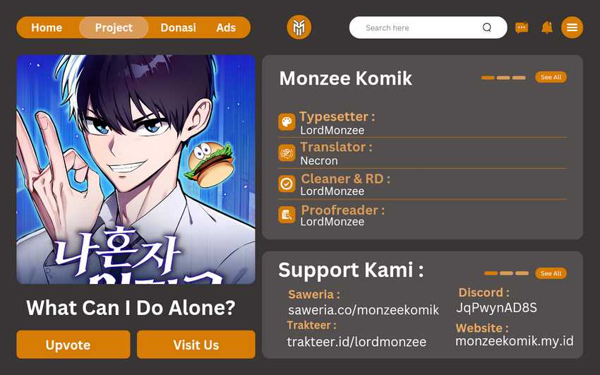 Baca Komik What Can I Do Alone? Chapter 9 Gambar 1