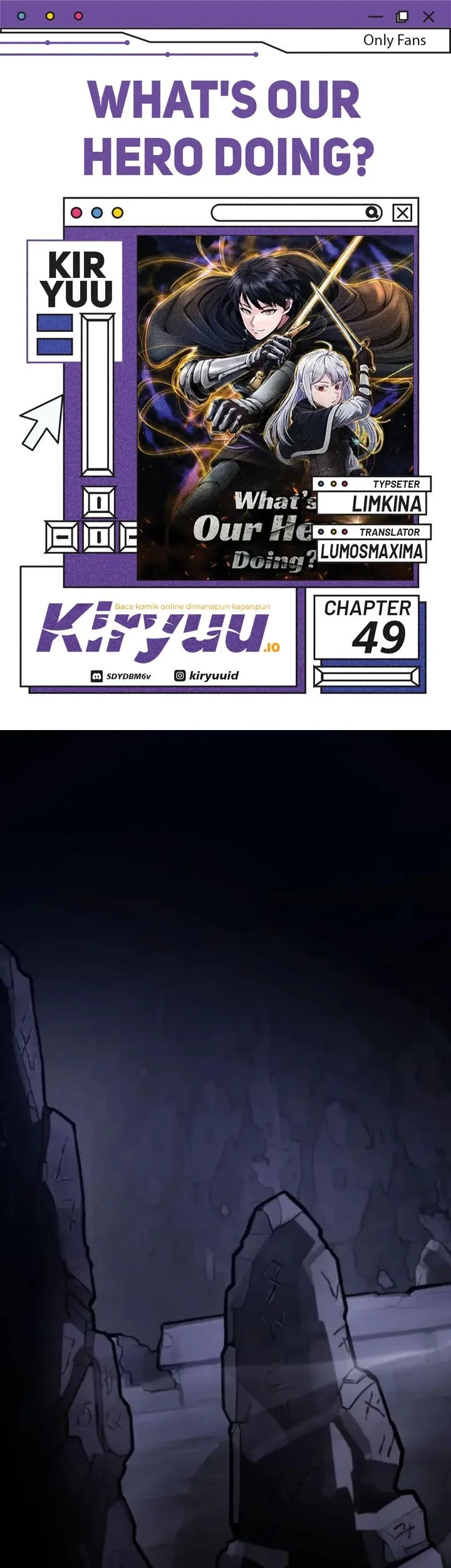 Komik What’s Our Hero Doing? Chapter 49 gambar 1