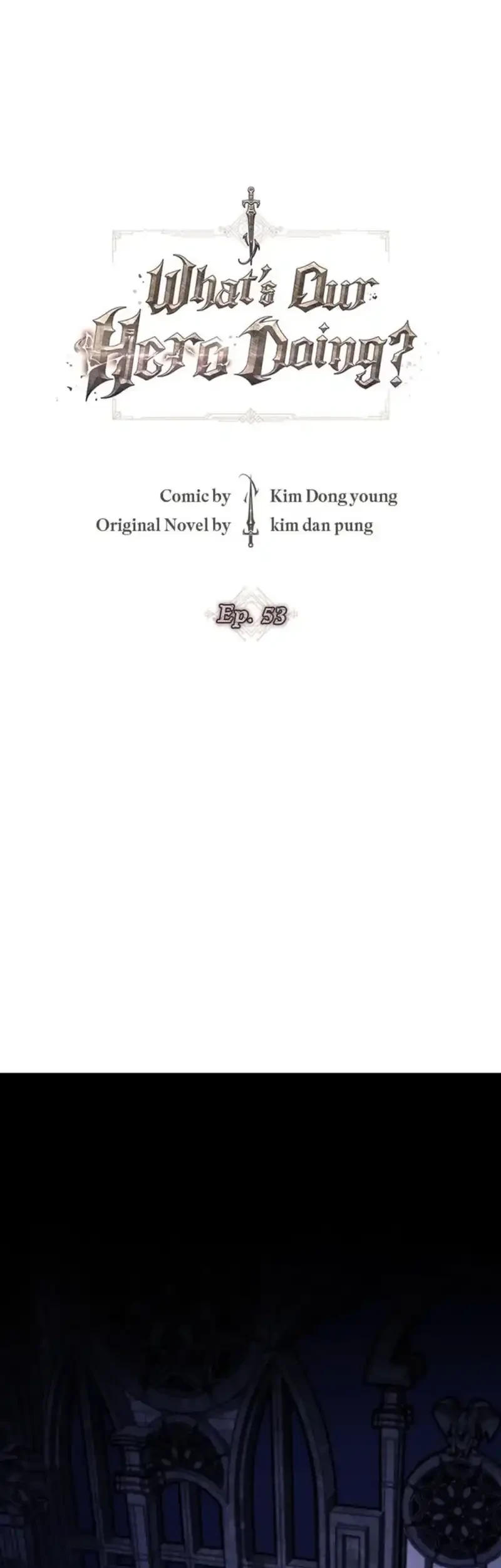 Manhwa What’s Our Hero Doing? Chapter 53 gambar 2