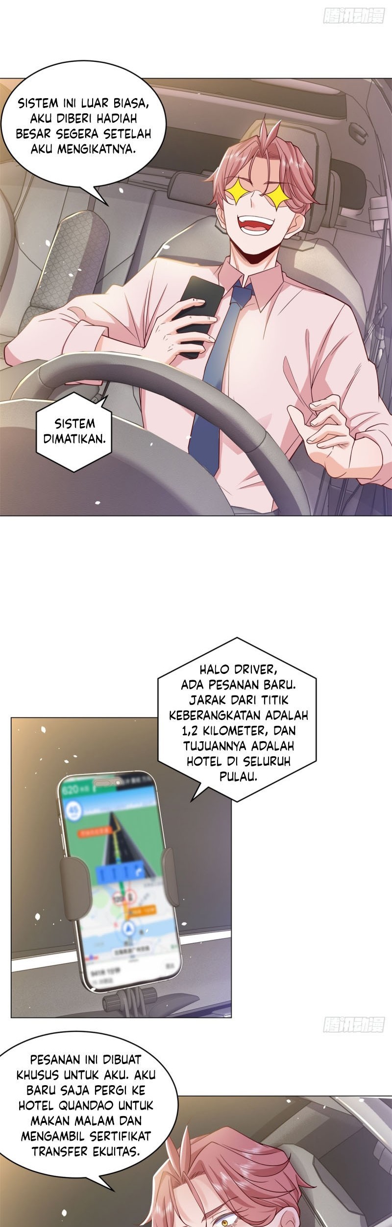 What’s Wrong With Me, an Online Car-Hailing Driver, With Some Money? Chapter 1 Gambar 24