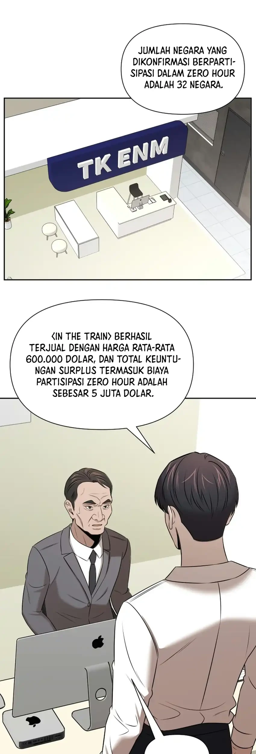 Manhwa When a Genius Office Worker Goes Too Far Chapter 56 gambar 2