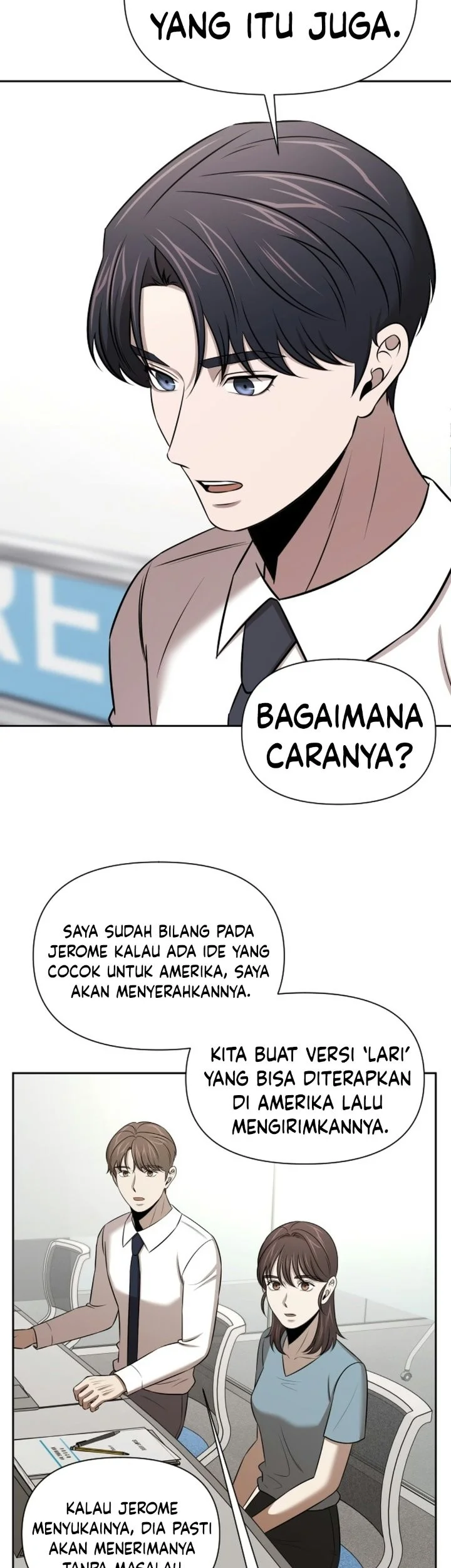 When a Genius Office Worker Goes Too Far Chapter 57 Gambar 56